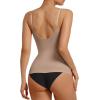 imageSHAPERX Womens Shapewear Tank Tops Seamless Tummy Control Shaping Camisole Adjustable Straps AntiRoll HemSienna