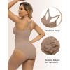 imageSHAPERX Bodysuit for Women Tummy Control Shapewear Racerback Seamless Sculpting Body Shaper Tank TopSienna