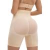 imageSHAPERX HighWaist Tummy Control Shapewear Shorts for Women Seamless Body Shaper for AllDay Wear Under DressesBeige