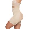 imageSHAPERX HighWaist Tummy Control Shapewear Shorts for Women Seamless Body Shaper for AllDay Wear Under DressesBeige
