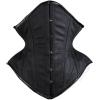 imageSHAPERX Womens Heavy Duty Corset Double Steel Boned Waist Trainer Corsets Underbust Body ShaperBlack Long Torso