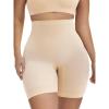 imageSHAPERX HighWaist Tummy Control Shapewear Shorts for Women Seamless Body Shaper for AllDay Wear Under DressesBeige