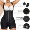 imageSHAPERX Fajas Colombianas Shapewear for Women Tummy Control Body Shaper Postpartum Butt Lifter with Zipper and HooksBlack