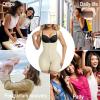 imageSHAPERX Womens Fajas Colombianas Postpartum Shapewear Tummy Control Body Shaper Butt Lifter with Boned SupportBeige Hooks