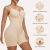 imageSHAPERX Shapewear Bodysuit for Women Tummy Control Seamless ZipUp Body Shaper Snatched Waist Sculpting Body SuitBeige Shorts