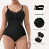 imageSHAPERX Womens Shapewear Bodysuit Tummy Control Body Shaper Seamless Sculpting Snatched Waist Body SuitBlack Lace