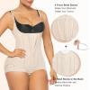 imageSHAPERX Womens Fajas Colombianas Shapewear Postpartum Tummy Control Body Shaper Butt Lifter BodysuitBeige Upgraded