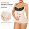 imageSHAPERX Womens Fajas Colombianas Shapewear Postpartum Tummy Control Body Shaper Butt Lifter BodysuitBeige Upgraded