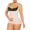 imageSHAPERX Womens Fajas Colombianas Shapewear Postpartum Tummy Control Body Shaper Butt Lifter BodysuitBeige Upgraded