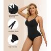 imageSHAPERX Bodysuit for Women Tummy Control Shapewear Racerback Seamless Body Shaper Tank TopBlack