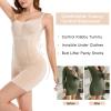 imageSHAPERX Shapewear for Women Tummy Control Open Bust Thigh Slimmer Body ShaperBeige