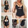 imageSHAPERX Womens Fajas Colombianas Shapewear Postpartum Tummy Control Body Shaper Butt Lifter BodysuitBlack Upgraded