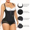 imageSHAPERX Womens Fajas Colombianas Shapewear Postpartum Tummy Control Body Shaper Butt Lifter BodysuitBlack Upgraded