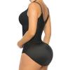 imageSHAPERX Womens Fajas Colombianas Tummy Control Shapewear for Women Postpartum Body Shaper with Zipper and HooksBlack