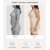 image:imageSHAPERX VShaped Fajas Colombianas Moldeadoras Enhanced Tummy Control Shapewear Postpartum Butt Lifter Full Body ShaperBeige