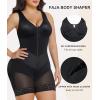 image:imageSHAPERX VShaped Fajas Colombianas Moldeadoras Enhanced Tummy Control Shapewear Postpartum Butt Lifter Full Body ShaperBlack