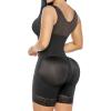 image:imageSHAPERX VShaped Fajas Colombianas Moldeadoras Enhanced Tummy Control Shapewear Postpartum Butt Lifter Full Body ShaperBlack