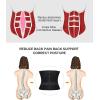 image:imageSHAPERX Waist Trainer for Women Tummy Control Waist Cincher Belt Workout Sweat Band Back Support Sport GirdleBlack