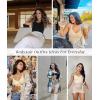 image:imageSHAPERX Womens Seamless Shapewear Bodysuit Tummy Control Body Shaper Waist Defining Body SuitBeige Brief