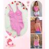 image:imageSHAPERX Womens Seamless Shapewear Bodysuit Tummy Control Body Shaper Waist Defining Body SuitPink Thong