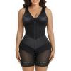 image:imageSHAPERX VShaped Fajas Colombianas Moldeadoras Enhanced Tummy Control Shapewear Postpartum Butt Lifter Full Body ShaperBlack