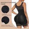 image:imageSHAPERX Womens Fajas Colombianas Moldeadoras Postpartum Tummy Control Compression Shapewear Body Shaper with Zipper CrotchBlack