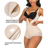 image:imageSHAPERX Womens Fajas Colombianas Shapewear Postpartum Tummy Control Body Shaper Girdles Compression GarmentBeige