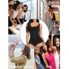 image:imageSHAPERX Womens Fajas Colombianas Shapewear Postpartum Tummy Control Body Shaper Girdles Compression GarmentBlack