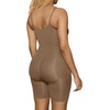 image:imageSHAPERX Shapewear for Women Tummy Control Bodysuit Mid Thigh Body Shaper Shorts for a Lifted LookBrown