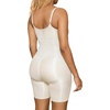 image:imageSHAPERX Shapewear for Women Tummy Control Bodysuit Mid Thigh Body Shaper Shorts for a Lifted LookWhite