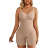 image:imageSHAPERX Shapewear for Women Tummy Control Bodysuit Mid Thigh Body Shaper Shorts for a Lifted LookSienna