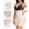 image:imageSHAPERX Tummy Control Shapewear Shorts VShaped Fajas Colombianas Postpartum Butt Lifter Body Shaper with Removable StrapsBeige
