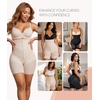 image:imageSHAPERX Tummy Control Shapewear Shorts VShaped Fajas Colombianas Postpartum Butt Lifter Body Shaper with Removable StrapsBeige