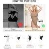 image:imageSHAPERX Womens Tummy Control Shapewear Thong Bodysuit Seamless Waist Snatching Body ShaperSienna