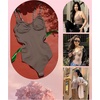image:imageSHAPERX Womens Tummy Control Shapewear Thong Bodysuit Seamless Waist Snatching Body ShaperUmber