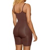 image:imageSHAPERX Shapewear for Women Tummy Control Bodysuit Mid Thigh Body Shaper Shorts for a Lifted LookCappuccino