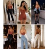 image:imageSHAPERX Shapewear for Women Tummy Control Bodysuit Mid Thigh Body Shaper Shorts for a Lifted LookMahogany