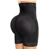 image:imageSHAPERX Tummy Control Shapewear Shorts Fajas Colombianas for Women  VShaped Faja Body Shaper with Removable Straps ZipUp Easy On amp Off and Crotch Zipper for Postpartum ShapingBlack