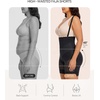 image:imageSHAPERX Tummy Control Shapewear Shorts Fajas Colombianas for Women  VShaped Faja Body Shaper with Removable Straps ZipUp Easy On amp Off and Crotch Zipper for Postpartum ShapingBlack