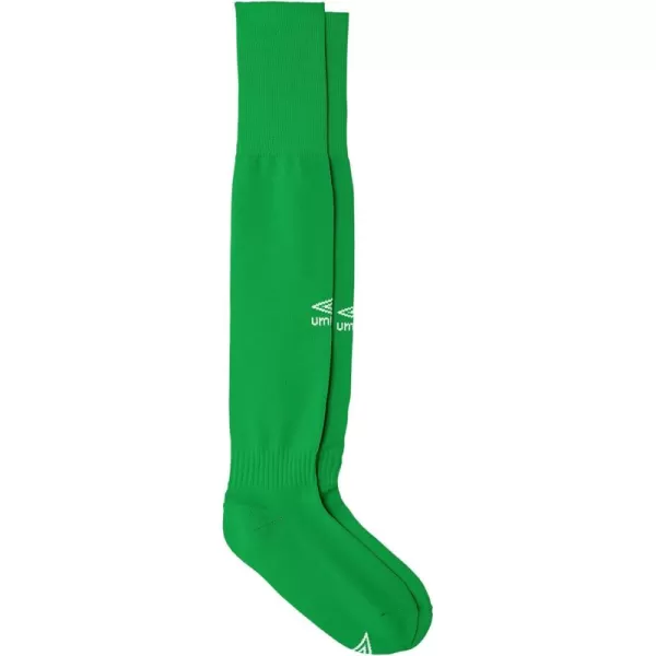 Umbro Boys Club II Soccer Socks, Emerald Green, Small