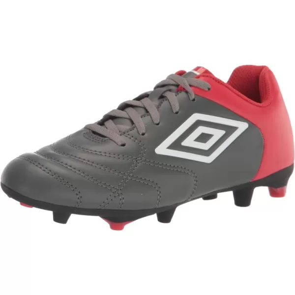 Gunmetal/White/Red