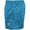 imageUmbro Girls Checkerboard ShortBlue Jewel