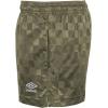 imageUmbro Girls Checkerboard ShortBurnt Olive