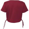 imageUmbro Girls Cinched Bottom TeeRhubarb
