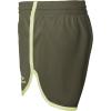 imageUmbro Girls Classic Gym ShortBurnt OliveSunny Lime
