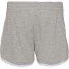 imageUmbro Girls Classic Gym ShortLight Heather GreyWhite