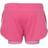 imageUmbro Girls Dolphin Hem ShortFuschia FedoraMarshmallow