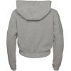 imageUmbro Girls Full Zip HoodieLight Heather GreyWhite