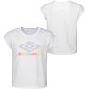 imageUmbro Girls Muscle TeeWhite