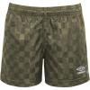 imageUmbro Girls Checkerboard ShortBurnt Olive